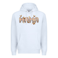 White retro mama Premium Hoodie - MaliasSmallBusiness