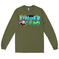 Army Green mister kinder grad Long Sleeve Tee - texasbilliewilder