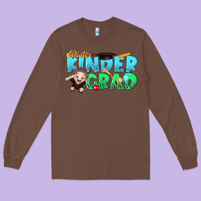 Mister Kinder Grad Long Sleeve Tee Designed By Texasbilliewilder