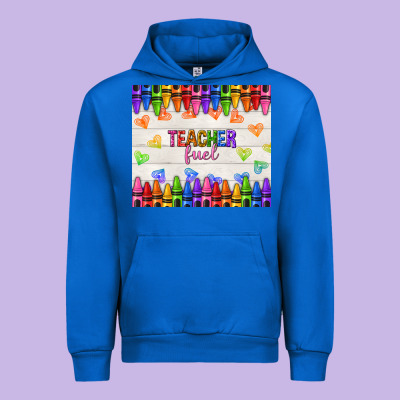 Teacher Fuel Urban Hoodie Designed By Nancycooperartshop