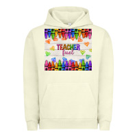 Pigment Pistachio teacher fuel Urban Hoodie - NancyCooperArtShop