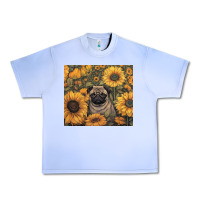 Grape Ice pug Urban Heavy Tee - Unal Design