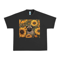 Pigment Black pug Urban Heavy Tee - Unal Design