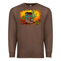 Chestnut cross sunset backgraund Premium Sweatshirt - JahusDesignShop