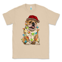 Mushroom christmas bulldog Classic Tee - RanaPortraitStore