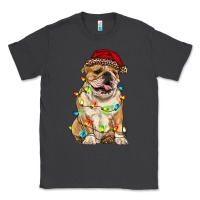 Smoke christmas bulldog Classic Tee - RanaPortraitStore