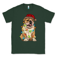 Sports Green christmas bulldog Classic Tee - RanaPortraitStore