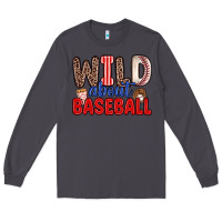Smoke wild about baseball Long Sleeve Tee - Zillion Design Studio