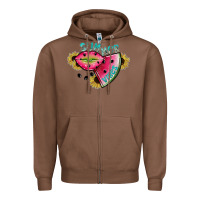 Chestnut summer vibes Zipper Hoodie - SublimationCraftShop
