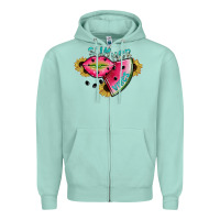 Seafoam summer vibes Zipper Hoodie - SublimationCraftShop