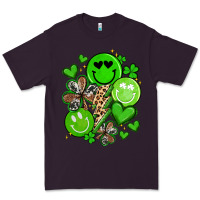 Plum st patrick's day green smile Premium Tee - Artiststas