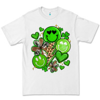 White st patrick's day green smile Premium Tee - Artiststas
