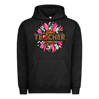 Pigment Black western teacher sunflower Urban Hoodie - NancyCooperArtShop