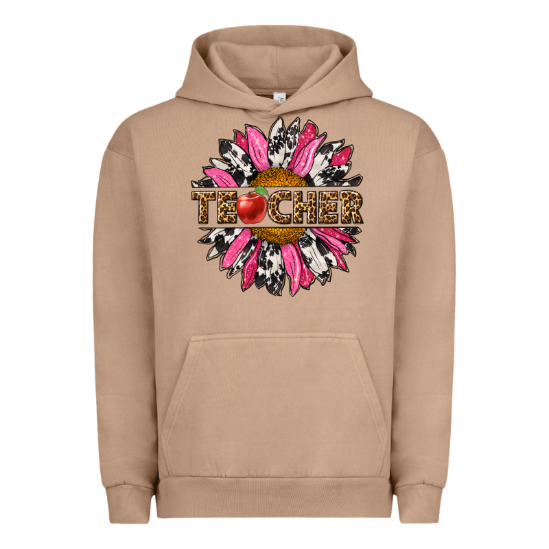 Western Teacher Sunflower Urban Hoodie by NancyCooperArtShop | Teevron