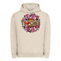 Pigment French Oak western teacher sunflower Urban Hoodie - NancyCooperArtShop