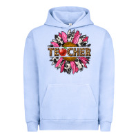 Pigment Grape Ice western teacher sunflower Urban Hoodie - NancyCooperArtShop