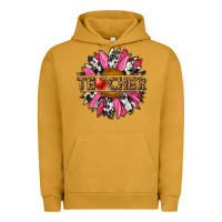 Pigment Peanut Butter western teacher sunflower Urban Hoodie - NancyCooperArtShop