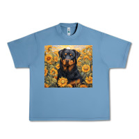 Pebble Blue rotweiler Urban Heavy Tee - Unal Design