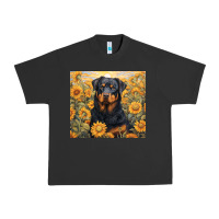 Pigment Black rotweiler Urban Heavy Tee - Unal Design