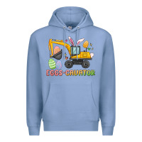 Colony Blue eggs cavator easter Premium Hoodie - MaliasSmallBusiness