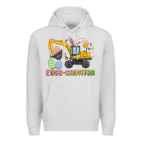 Dove Grey eggs cavator easter Premium Hoodie - MaliasSmallBusiness