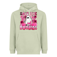 Matcha save the boobies Heavyweight Hoodie - Artiststas