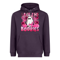 Plum save the boobies Heavyweight Hoodie - Artiststas
