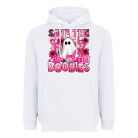 White save the boobies Heavyweight Hoodie - Artiststas