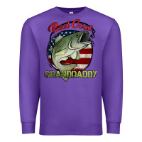 Purple reel cool granddaddy fishing Premium Sweatshirt - Jasminsmagicworld
