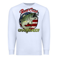White reel cool granddaddy fishing Premium Sweatshirt - Jasminsmagicworld