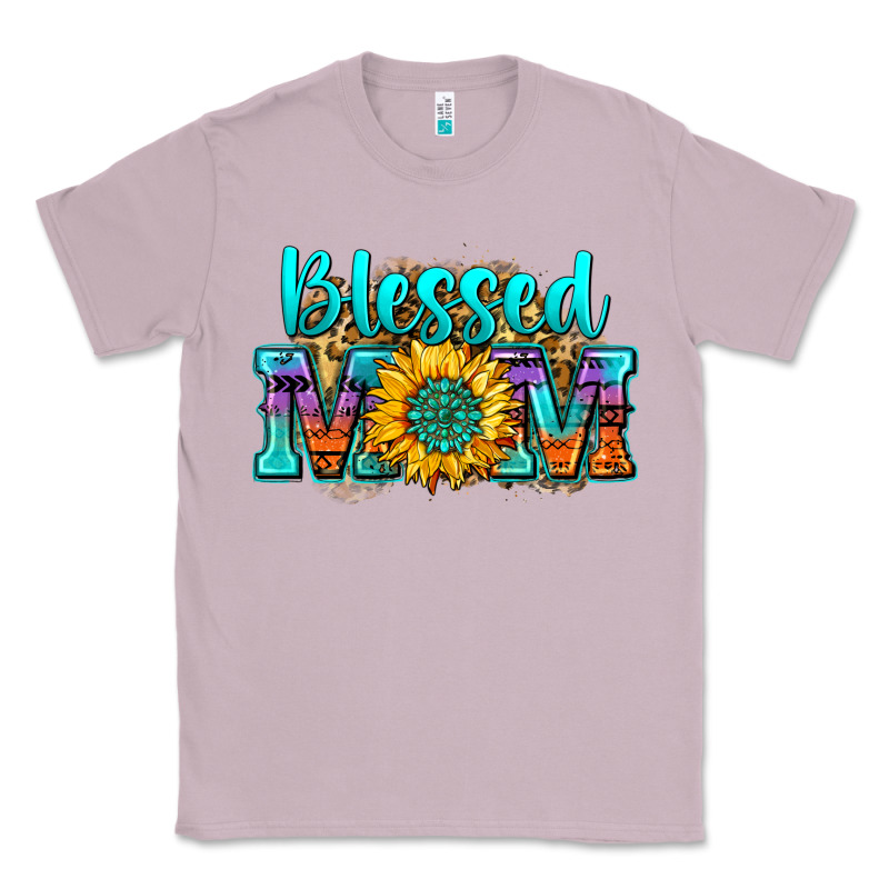 Blessed Mom Sunflower Classic Tee by Zillion Design Studio | Teevron