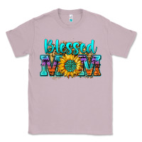 Lilac blessed mom sunflower Classic Tee - Zillion Design Studio