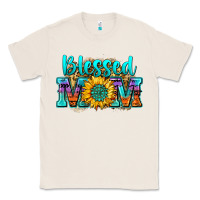 Natural blessed mom sunflower Classic Tee - Zillion Design Studio