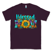 Plum blessed mom sunflower Classic Tee - Zillion Design Studio