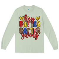 Matcha hey batter batter swing softball Long Sleeve Tee - Zillion Design Studio