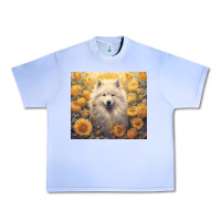Grape Ice samoyed Urban Heavy Tee - Unal Design