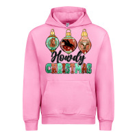 Fuchsia Pink howdy christmas Urban Hoodie - MaliasSmallBusiness
