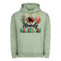 Pigment Oil Green howdy christmas Urban Hoodie - MaliasSmallBusiness