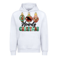 White howdy christmas Urban Hoodie - MaliasSmallBusiness
