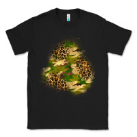 Black camouflage and leopard patch  3 Classic Tee - BundleAndBundleShop