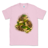Bubblegum Pink camouflage and leopard patch  3 Classic Tee - BundleAndBundleShop