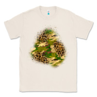 Natural camouflage and leopard patch  3 Classic Tee - BundleAndBundleShop