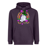 Plum boo tiful ghost Heavyweight Hoodie - BundleAndBundleShop