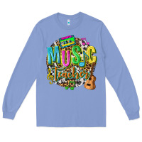 Colony Blue music teacher Long Sleeve Tee - texasbilliewilder