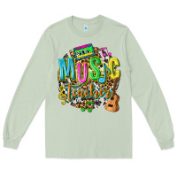 Matcha music teacher Long Sleeve Tee - texasbilliewilder