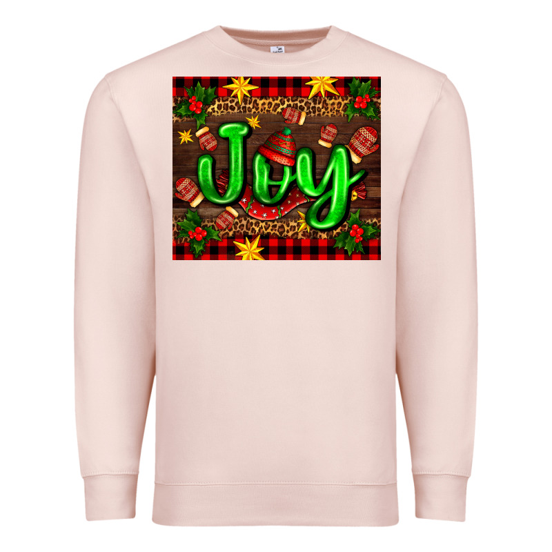 Joy With Gloves For Christmas Premium Sweatshirt by AdoDesignShop | Teevron
