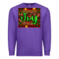 Purple joy with gloves for Christmas Premium Sweatshirt - AdoDesignShop