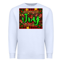 White joy with gloves for Christmas Premium Sweatshirt - AdoDesignShop