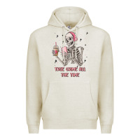 Oatmeal Heather true crime all the time Premium Hoodie - MaliasSmallBusiness