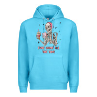 Ocean Blue true crime all the time Premium Hoodie - MaliasSmallBusiness